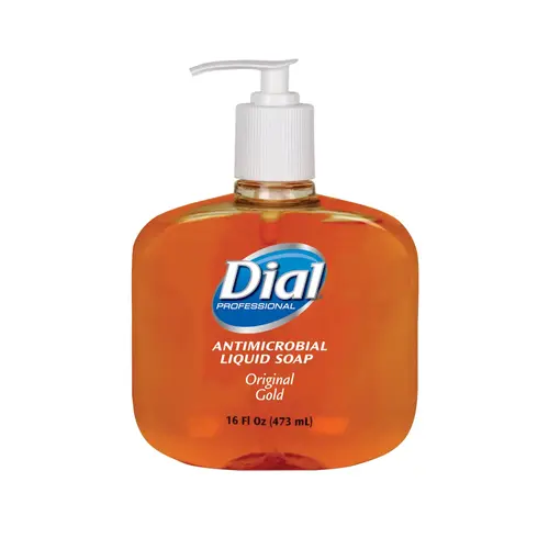 Dial Gold Antimicrobial Liquid Hand Soap Pump, 16 Fluid Ounces Dial Gold Antimicrobial Liquid Hand Soap Pump, 16 Fluid Ounces